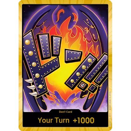 DON!! Card (King) (Gold) - Premium Booster -The Best- Foil