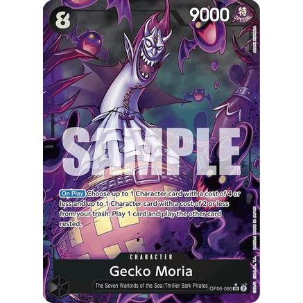 Gecko Moria (Alternate Art) (OP06-086) - Premium Booster -The Best- Foil