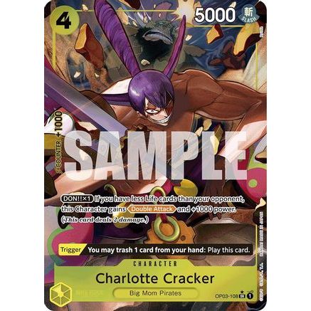 Charlotte Cracker (Alternate Art) (OP03-108) - Premium Booster -The Best- Foil