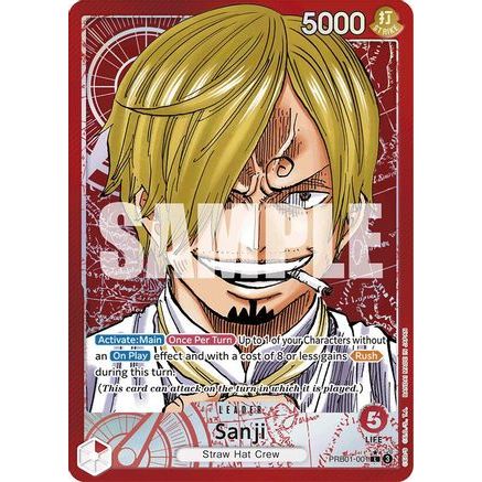 Sanji (PRB01-001) (Alternate Art) (PRB01-001) - Premium Booster -The Best- Foil