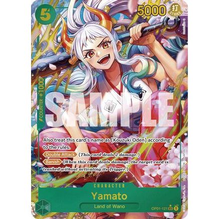 Yamato (OP01-121) (Alternate Art) (OP01-121) - Premium Booster -The Best- Foil