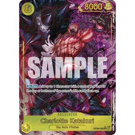 Charlotte Katakuri (Alternate Art) (OP03-123) - Premium Booster -The Best- Foil