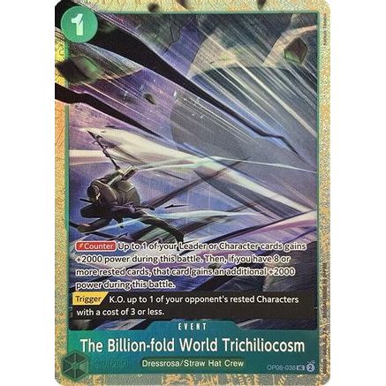 The Billion-fold World Trichiliocosm (Premium Card Collection -Best Selection Vol. 2-) (OP06-038) - One Piece Promotion Cards Foil