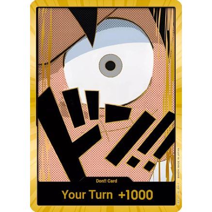 DON!! Card (Luffy) (Gold) - Premium Booster -The Best- Foil