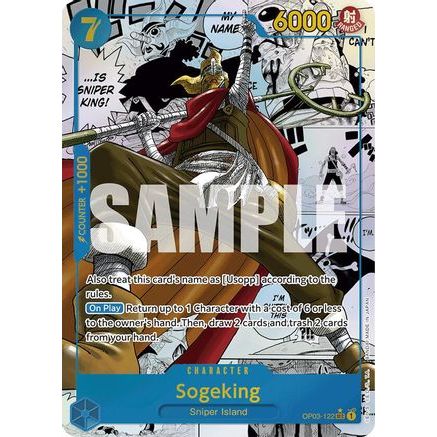 Sogeking (Manga) (OP03-122) - Premium Booster -The Best- Foil
