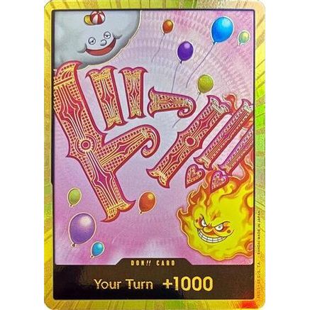 DON!! Card (Big Mom) (Gold) - Premium Booster -The Best- Foil
