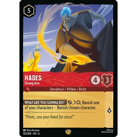 Hades - Strong Arm (125/204) - Azurite Sea Cold Foil