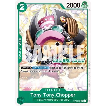 Tony Tony.Chopper (ST15 - ST20 Release Event Pack) (OP02-034) - One Piece Promotion Cards
