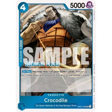 Crocodile (ST15 - ST20 Release Event Winner Pack) (OP07-040) - One Piece Promotion Cards Foil
