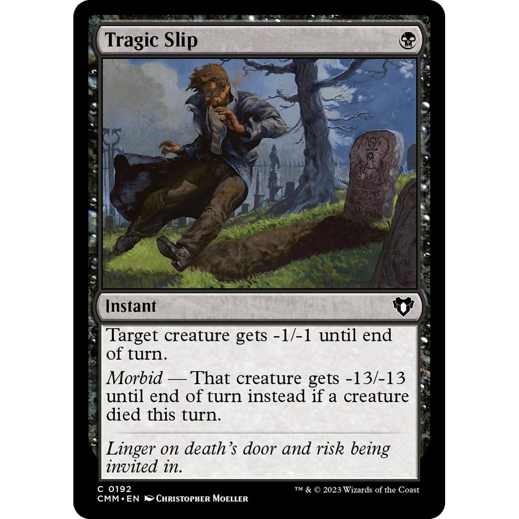 Tragic Slip (CMM-192) - Commander Masters Foil