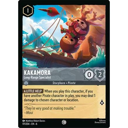 Kakamora - Long-Range Specialist (171/204) - Azurite Sea Cold Foil