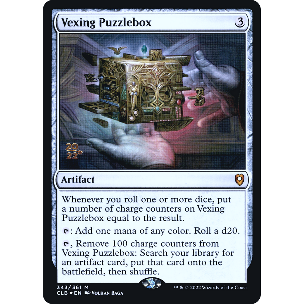 Vexing Puzzlebox (PRE-343S) - Battle for Baldur's Gate Promos Foil