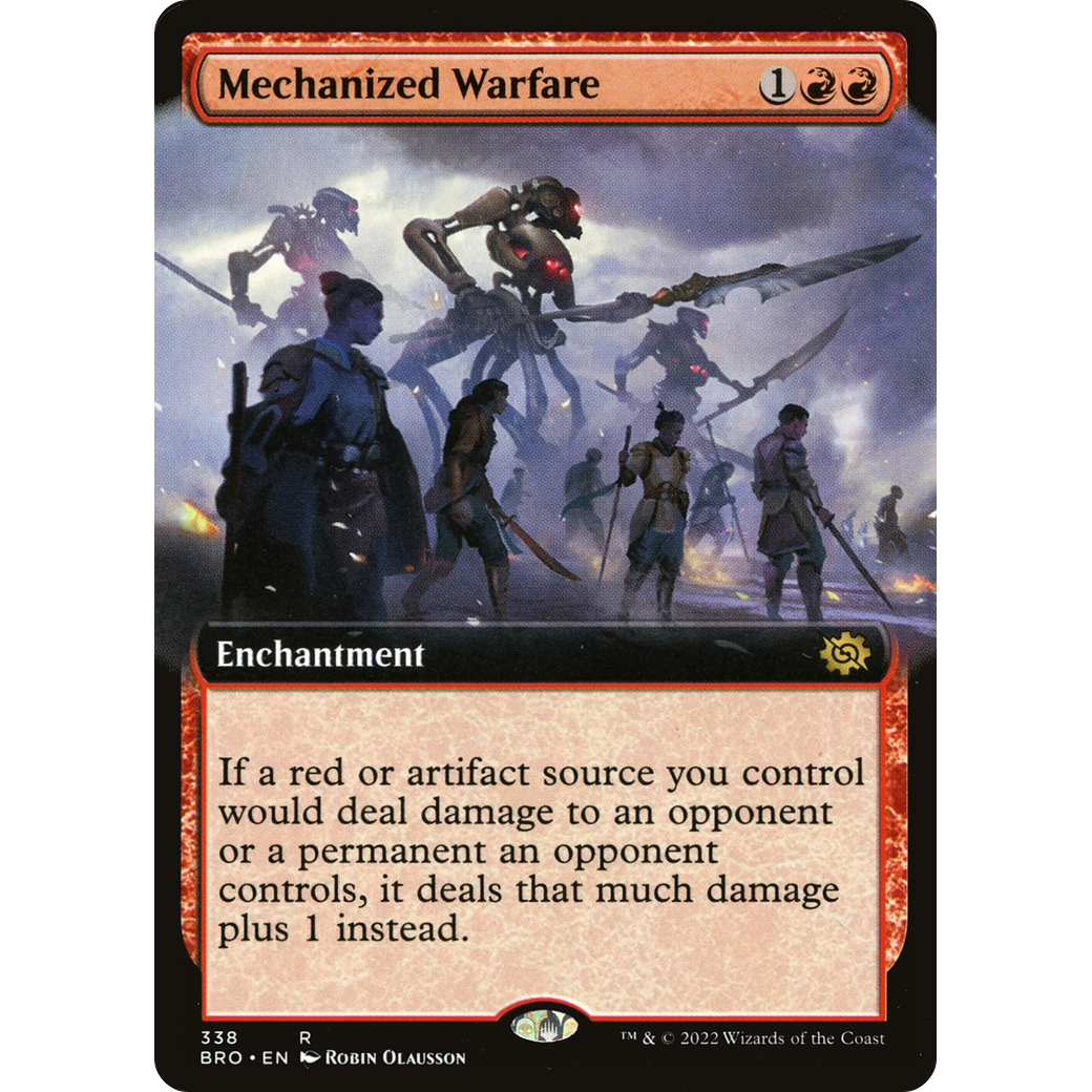 Mechanized Warfare (Extended Art) (BRO-338) - The Brothers' War: (Extended Art)