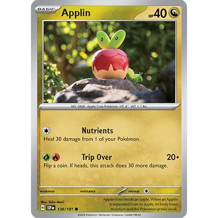 Applin 138 - SV08 Surging Sparks Reverse Holofoil