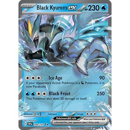 Black Kyurem ex - 048/191 48 - SV08 Surging Sparks Holofoil