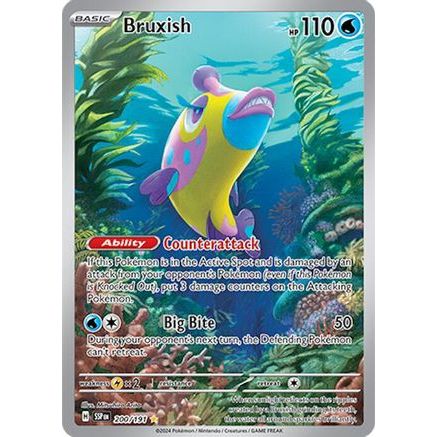 Bruxish - 200/191 200 - SV08 Surging Sparks Holofoil