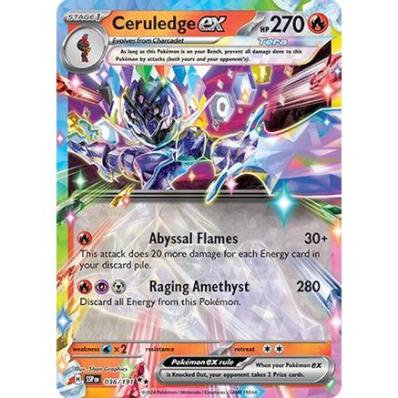 Ceruledge ex 36 - SV08 Surging Sparks Holofoil