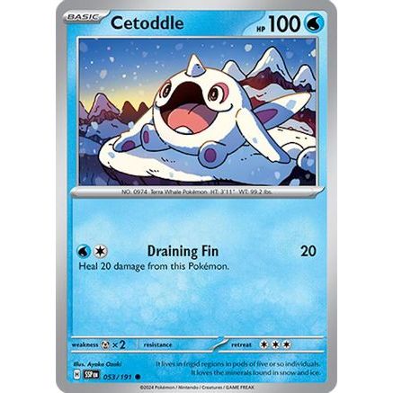 Cetoddle 53 - SV08 Surging Sparks Reverse Holofoil