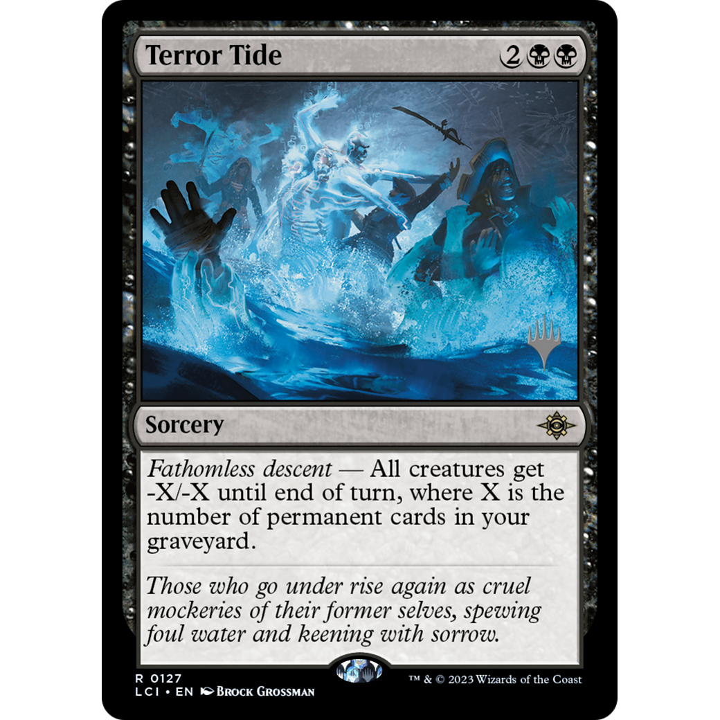 Terror Tide (PPLCI-127P) - The Lost Caverns of Ixalan Promos Foil