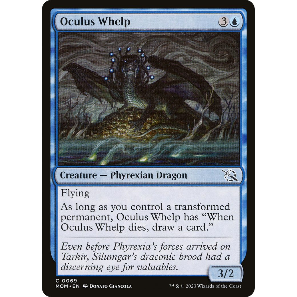 Oculus Whelp (MOM-069) - March of the Machine Foil