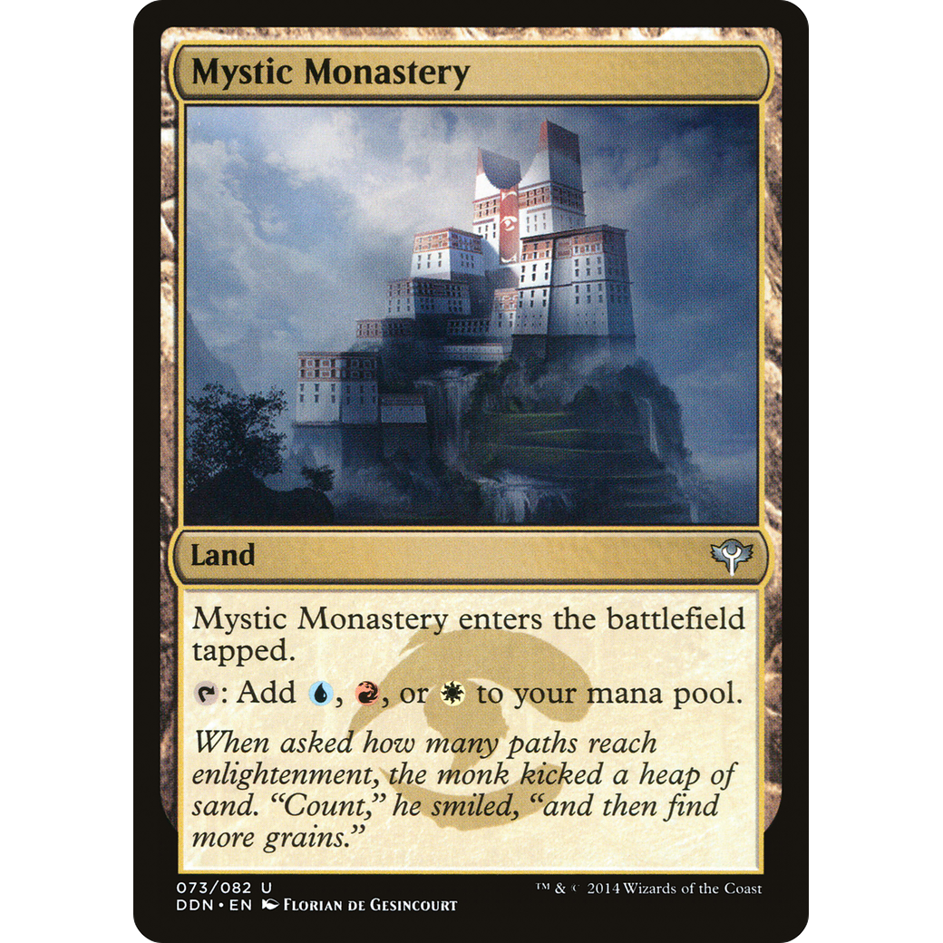 Mystic Monastery (DDN-073) - Duel Decks: Speed vs. Cunning