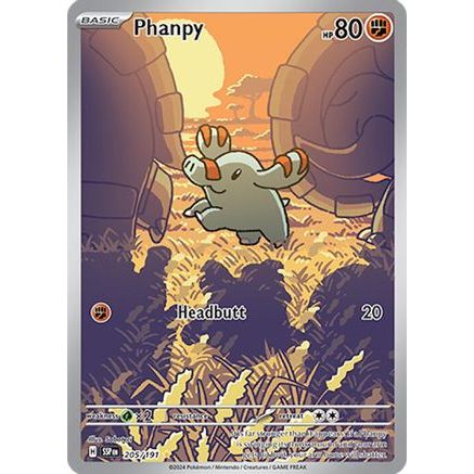 Phanpy - 205/191 205 - SV08 Surging Sparks Holofoil