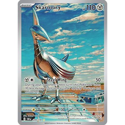 Skarmory - 209/191 209 - SV08 Surging Sparks Holofoil