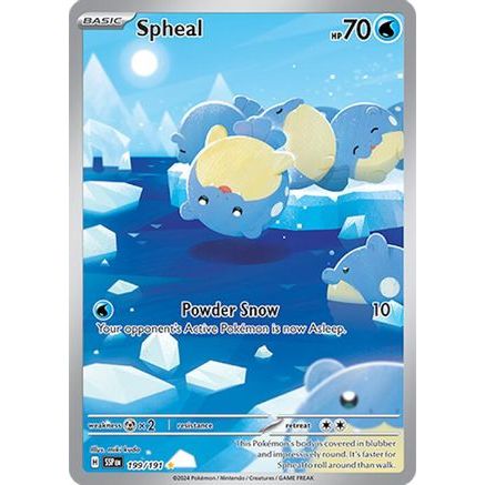 Spheal - 199/191 199 - SV08 Surging Sparks Holofoil