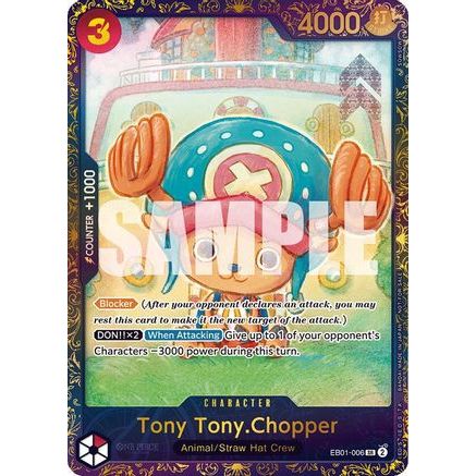 Tony Tony.Chopper (Treasure Cup 2024) (EB01-006) - One Piece Promotion Cards Foil
