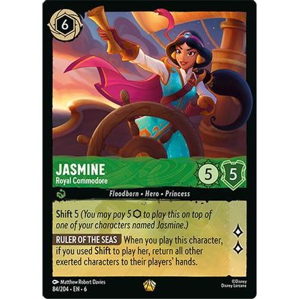 Jasmine - Royal Commodore (84/204) - Azurite Sea