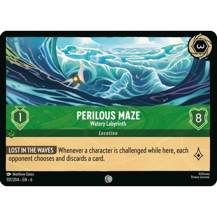 Perilous Maze - Watery Labyrinth (101/204) - Azurite Sea