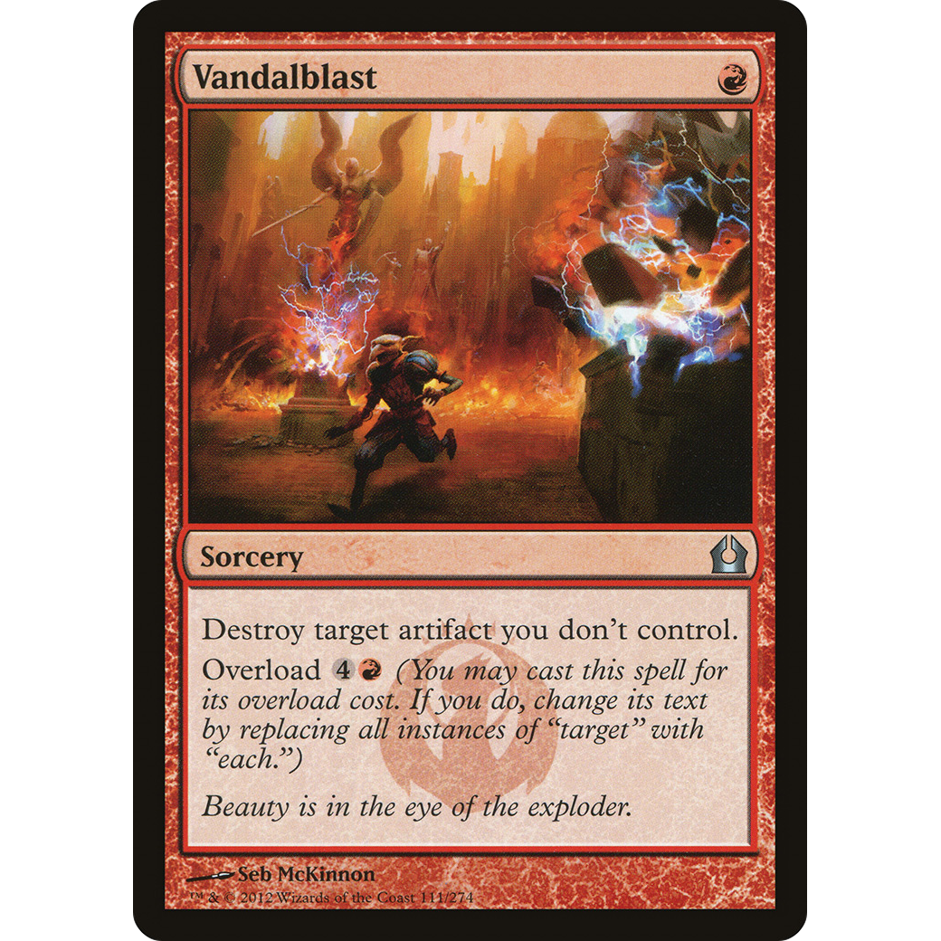 Vandalblast (RTR-111) - Return to Ravnica Foil