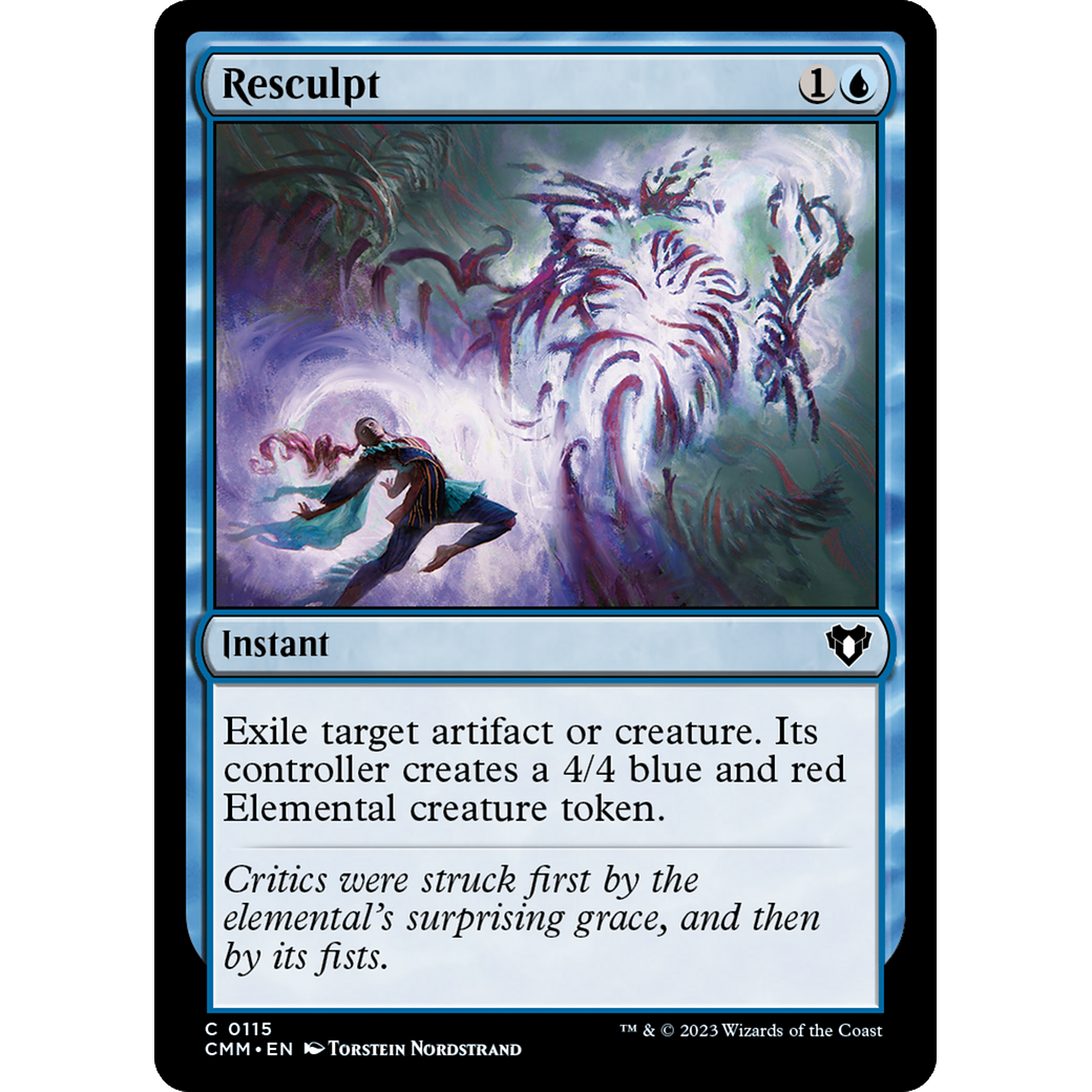 Resculpt (CMM-115) - Commander Masters Foil