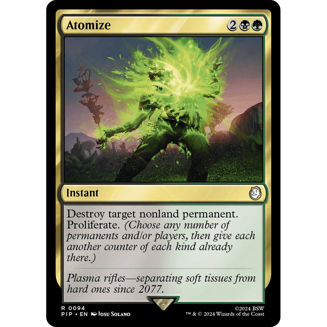 Atomize (PIP-094) - Fallout Foil