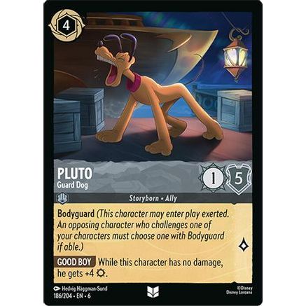 Pluto - Guard Dog (186/204) - Azurite Sea Cold Foil