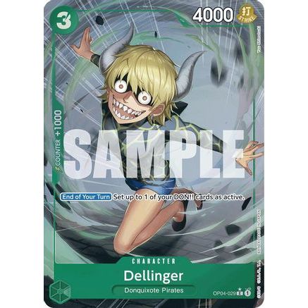 Dellinger (Full Art) (OP04-029) - Premium Booster -The Best- Foil