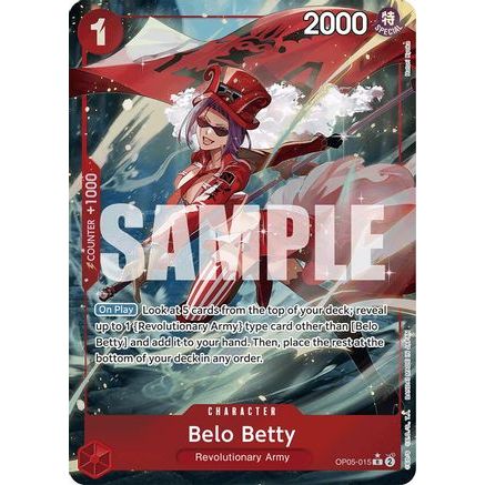 Belo Betty (Full Art) (OP05-015) - Premium Booster -The Best- Foil