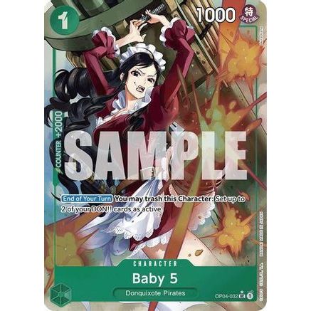 Baby 5 (OP04-032) (Full Art) (OP04-032) - Premium Booster -The Best- Foil
