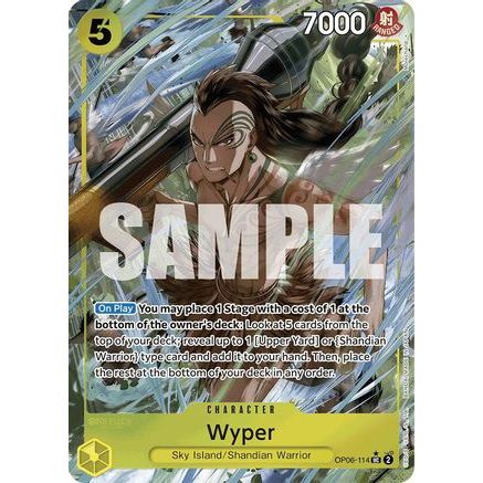 Wyper (Full Art) (OP06-114) - Premium Booster -The Best- Foil