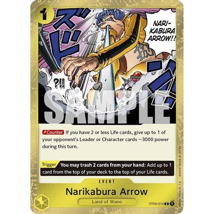 Narikabura Arrow (Jolly Roger Foil) (ST09-014) - Premium Booster -The Best- Foil