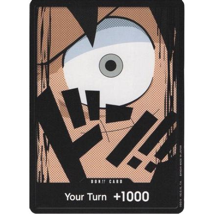 DON!! Card (Luffy) - Premium Booster -The Best- Foil