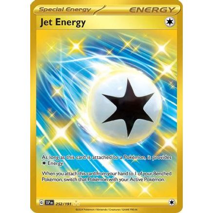 Jet Energy 252 - SV08 Surging Sparks Holofoil