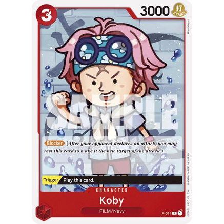 Koby (Reprint) (P-014) - Premium Booster -The Best-