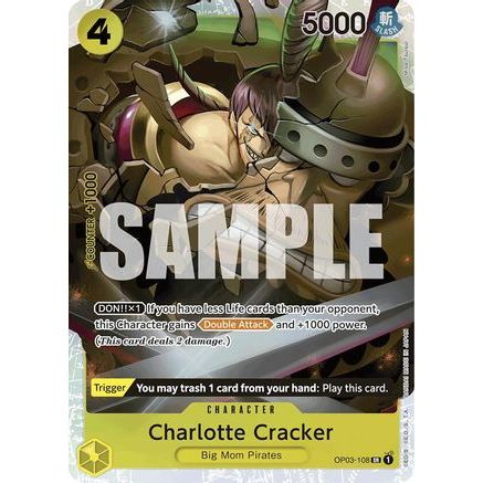 Charlotte Cracker (Reprint) (OP03-108) - Premium Booster -The Best- Foil