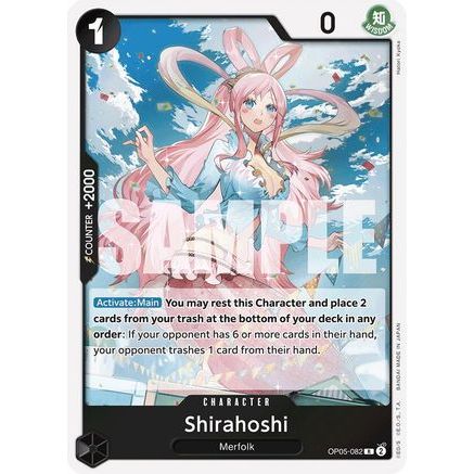 Shirahoshi (OP05-082) (Reprint) (OP05-082) - Premium Booster -The Best- Foil