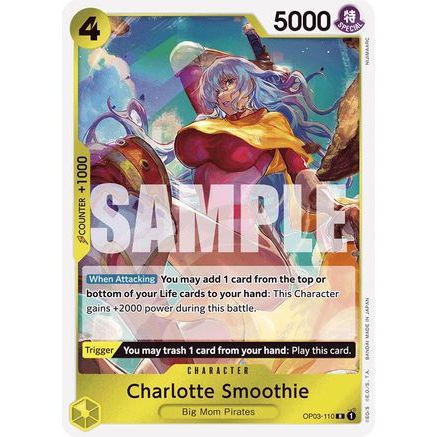 Charlotte Smoothie (Reprint) (OP03-110) - Premium Booster -The Best- Foil
