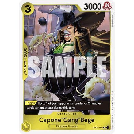 Capone"Gang"Bege (OP04-100) (Reprint) (OP04-100) - Premium Booster -The Best- Foil