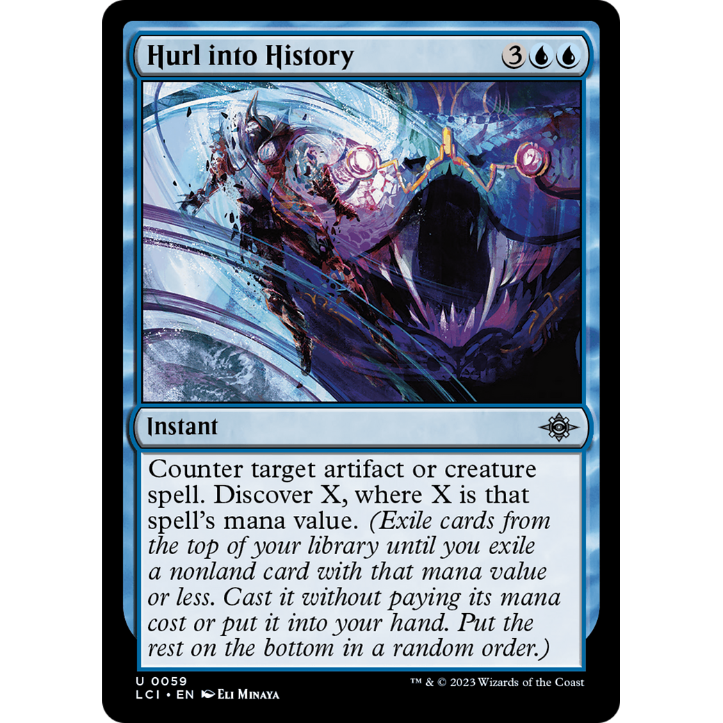 Hurl into History (LCI-059) - The Lost Caverns of Ixalan Foil