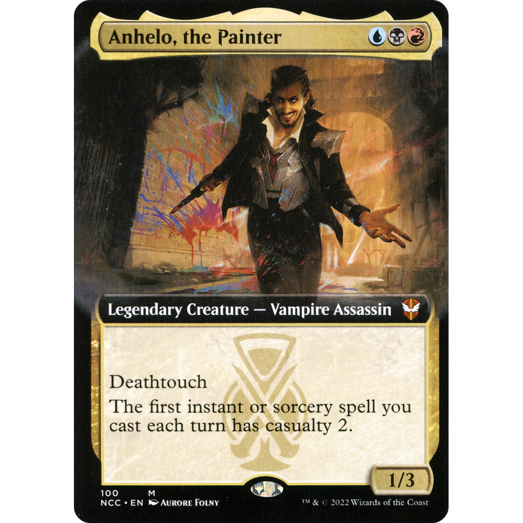 Anhelo, the Painter (Extended Art) (NCC-100) - New Capenna Commander: (Extended Art) Foil