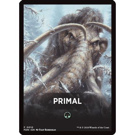Primal Theme Card (FDN-010) - Foundations